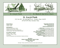 st joseph parish, bridgton